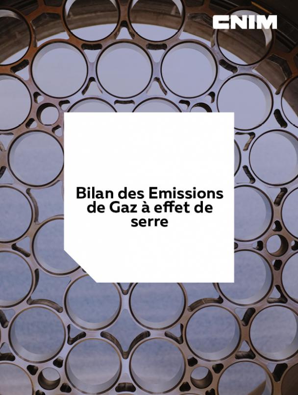 Bilan des émissions de gaz à effet de serre 2019